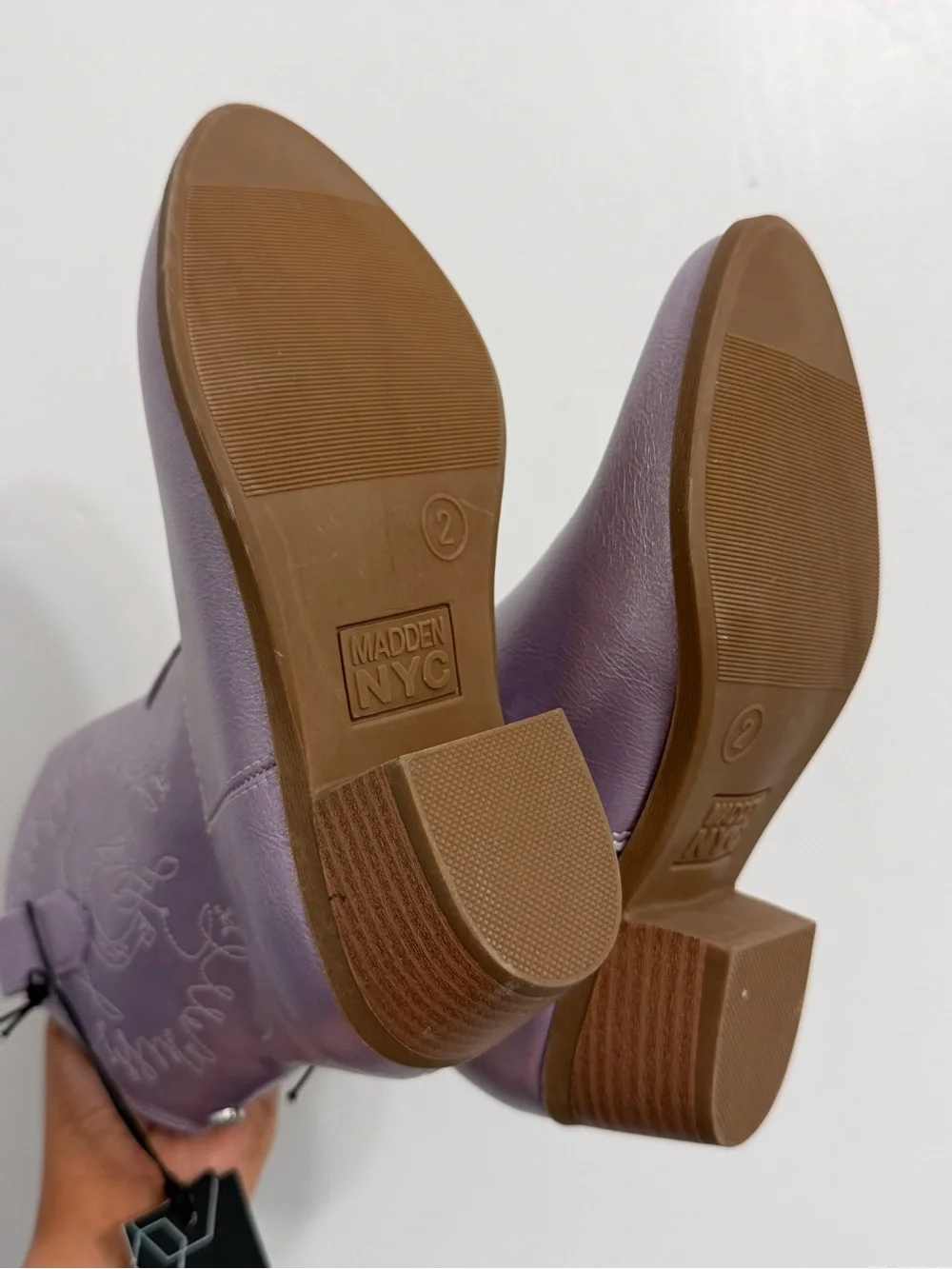 Boots NYC Madden big girls size 2 new